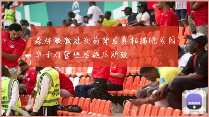 森林狼激进交易背后真相揭晓或因华子对管理层施压所致