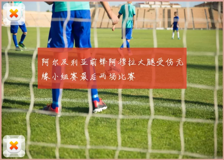阿尔及利亚前锋阿穆拉大腿受伤无缘小组赛最后两场比赛